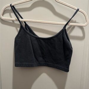 Brandy Melville Black Crop Top